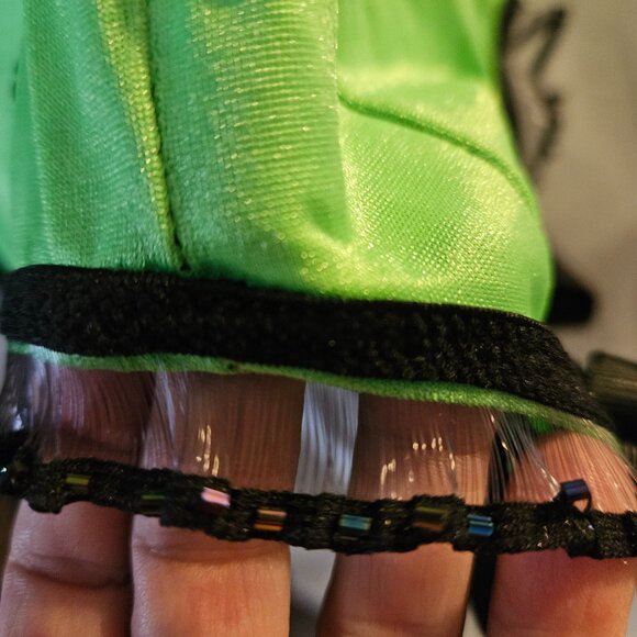 Vintage NWT LIME Micro/Mini DRESS Catherine Coatney SMALL - Picture 6 of 16